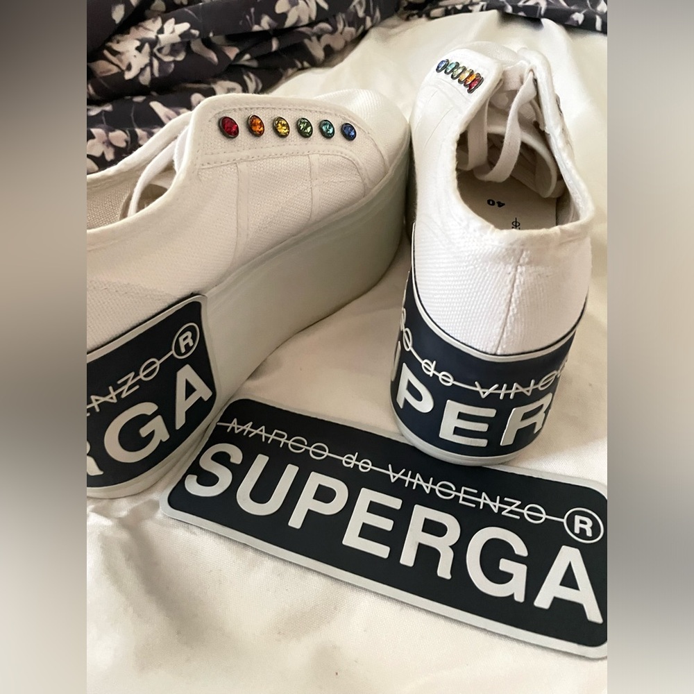 Superga by Marco de Vincenzo platform shoes